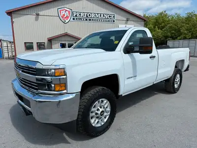 READY FOR WORK!! VERY HARD TO FIND REG CAB LONG BOX 4X4! Powerful and extremely reliable 6.0L V-8 ga...