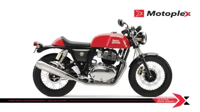 Continental GT650 GARANTIE PROLONGEE jusqu'a 4 ans disponible et plan d'entretien Approbation au fin...