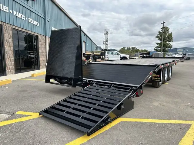 10 Ton Miska Flatbed - Finance from $280.00 per month in Cargo & Utility Trailers in Ottawa - Image 12