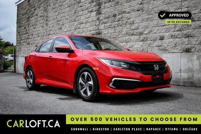 2021 Honda Civic Sedan LX • HEATED SEATS • LANE KEEP ASSIST • CP in Cars & Trucks in Cornwall