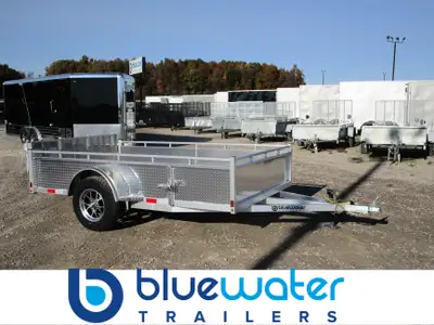 Canadian Mennonite Built Single Axle Aluminum Utility Trailer is $4,065.00 ! Ord: E1123-2513 - Ser:...