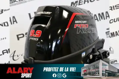 Ce moteur hors-bord MERCURY 9.9EXLPT CT 2024 est disponible DÈS MAINTENANT! Contactez-nous au 450-42...