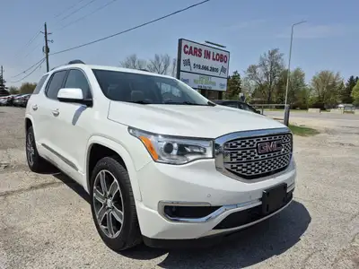 2017 GMC ACADIA DENALI ! COMES CERTIFIED , NO ACCIDENTS , VERY CLEAN , FULLY LOADED ! CARS IN LOBO L...