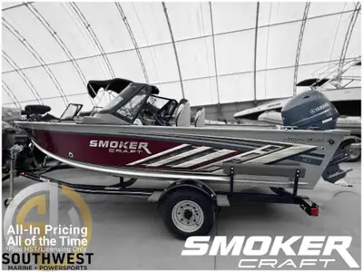 2023 Smoker-Craft Pro Angler 162 + $500 Tackle & Gear Credit Plus FREE Safety & Mooring Pkg!! 2023 S...