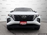 This 2022 Hyundai Tucson Essential SUV boasts a stunning Crystal White exterior and a sleek black cl... (image 9)