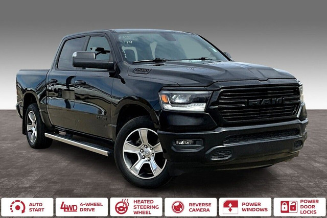 2019 Ram Ram 1500 4WD SPORT CREWCAB in Cars & Trucks in Edmonton - Image 2