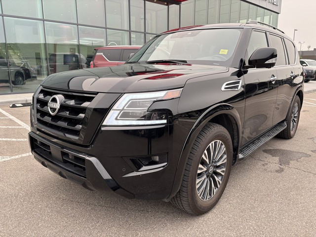 2023 Nissan Armada SL Midnight Edition 4X4 | Captain Chairs | Su in Cars & Trucks in Calgary - Image 2