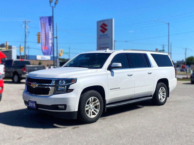 2016 Chevrolet Suburban LT 4x4 ~8-Passenger ~Leather ~Cam ~Bluet in Cars & Trucks in Barrie
