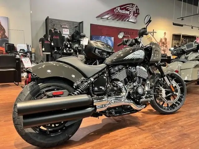 2024 Indian Motorcycle Sport Chief Granite Gray in Street, Cruisers & Choppers in Oakville / Halton Region - Image 4