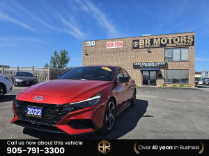 2022 Hyundai Elantra No Accidents | N Line | Sun Roof