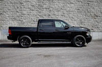 This 2022 Ram 1500 Classic is for sale today. This Crew Cab 4X4 pickup has 81,281 kms. It's black in... (image 1)