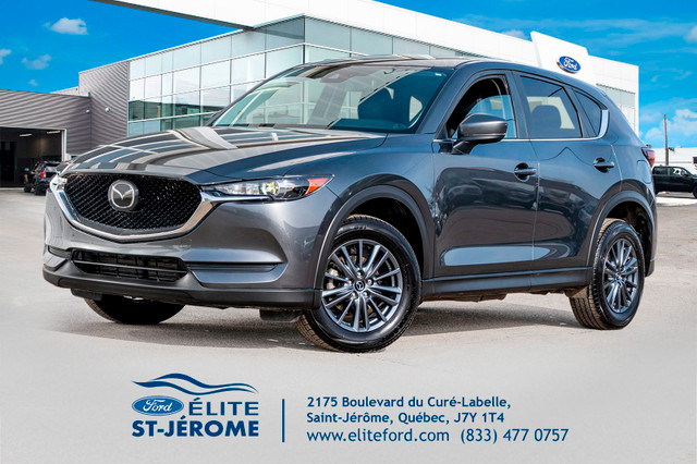 2021 Mazda CX-5 GS, AWD, CUIR, CAMERA DE RECUL, BANC CHAFFANT, M in Cars & Trucks in Laurentides