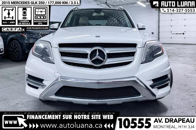 2015 MERCEDES-BENZ GLK-Class GLK350 AWD/CAM/NAVI/TOIT/MAGS AMG in Cars & Trucks in City of Montréal - Image 3
