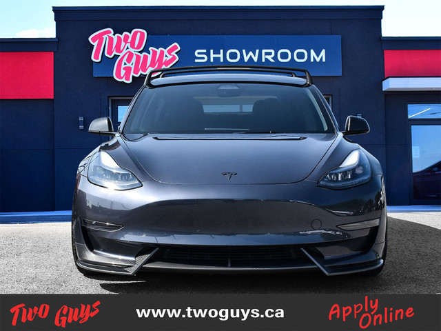 2023 Tesla Model 3 RWD Panoroof Nav Leather in Cars & Trucks in St. Catharines - Image 3