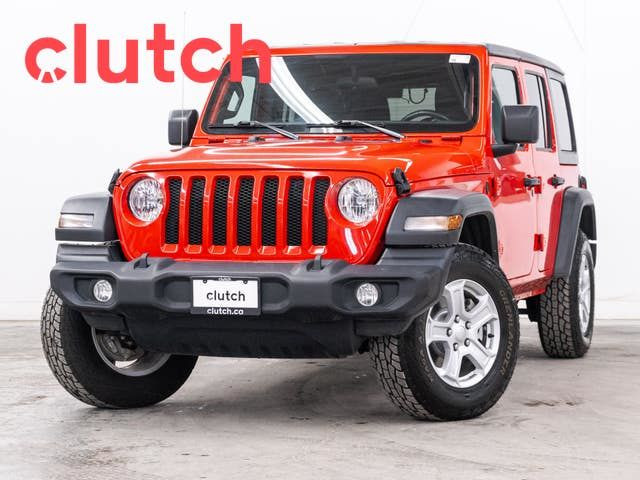 2021 Jeep Wrangler Unlimited Sport S 4WD w/ Apple CarPlay & Andr in Cars & Trucks in City of Toronto