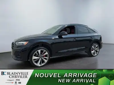 Audi SQ5 3.0 Progressiv 2023 Noir Disponible chez Blainville Chrysler Moteur : V6 3.0 L Turbo offran...