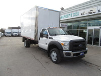  2015 Ford F-550 DIESEL WITH 16 FT ALUMINUM HIGH BOX CUBE