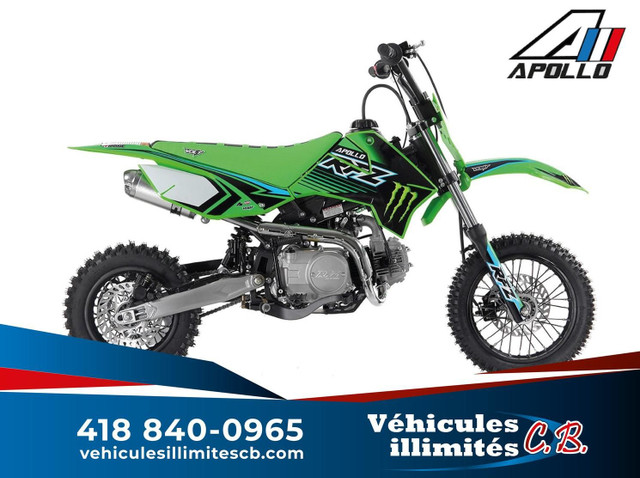 2023 Apollo Motors ROOKIE 110 FINANCEMENT BANCAIRE DISPONIBLE in Dirt Bikes & Motocross in Québec City - Image 3