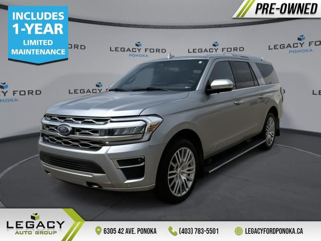 2023 Ford Expedition Platinum Max CAPT CHAIRS | PANO ROOF | TRI- in Cars & Trucks in Edmonton