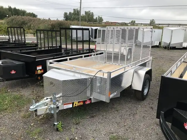 5'x8' Silver Bullet Aluminum Utility Trailer in Cargo & Utility Trailers in Ottawa - Image 9