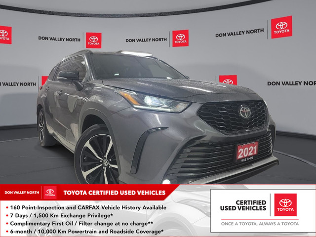 2021 Toyota Highlander XSE GRADE | APPLE CARPLAY | SAFETY CON... in Cars & Trucks in City of Toronto