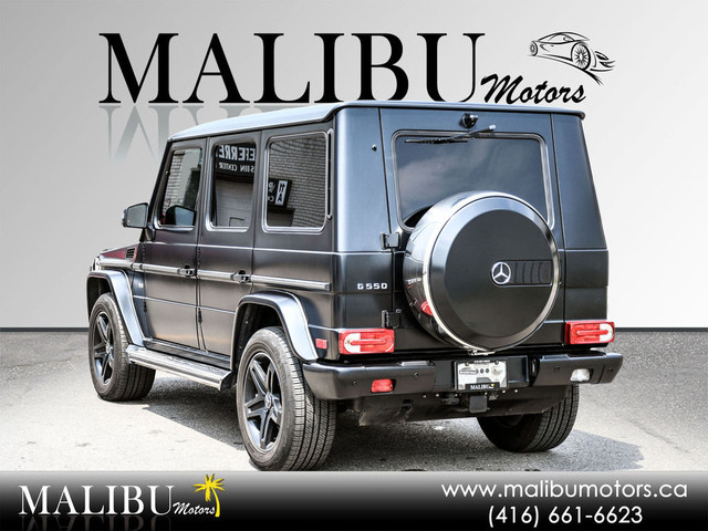2017 Mercedes-Benz G-Class 4MATIC 4dr G 550 designo matt black in Cars & Trucks in City of Toronto - Image 4