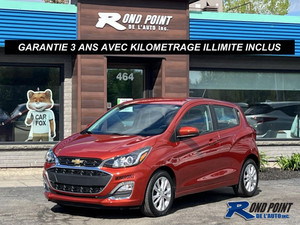 2022 Chevrolet Spark 1LT AUTOMATIQUE GARANTIE 3 ANS AVEC KILOMETRAGE ILLIMITE INCLUS