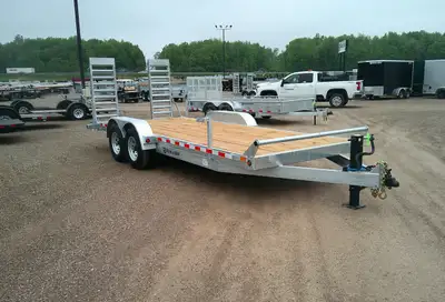 Canada Trailers Galvanized Equipment Hauler Trailer 15,120 lbs. GVWR is $9,920.00 ! Ord: 79042-2 - S...