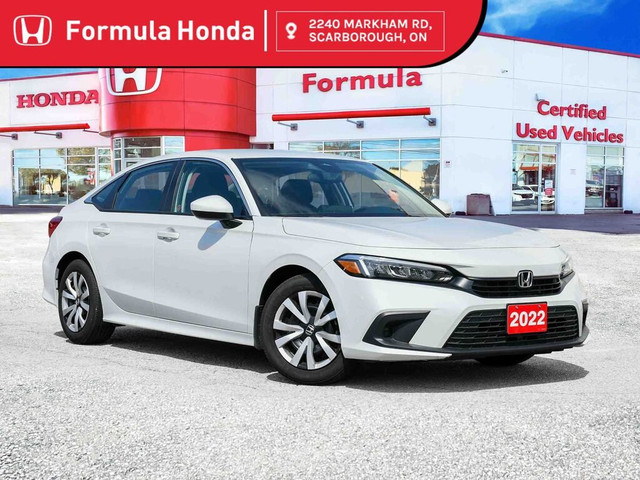 2022 Honda Civic LX LOW KMS | CARPLAY | BACK UP CAMERA | HEATED  in Cars & Trucks in City of Toronto