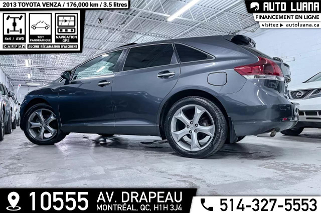 2013 TOYOTA Venza LIMITED AWD/TOIT PANO/CAMERA/GPS/MAGS/KEYLESS in Cars & Trucks in City of Montréal - Image 3