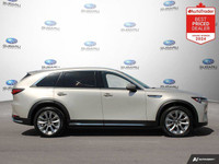 New Price! Odometer is 8813 kilometers below market average! Platinum Quartz 2025 Mazda CX-90 GT AWD... (image 5)