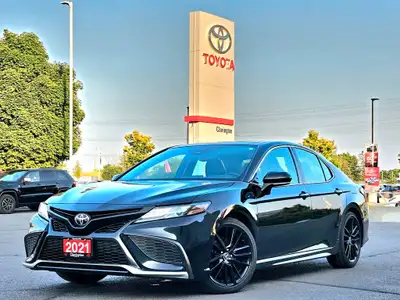Bold styling, advanced tech, and a refined drive the 2021 Toyota Camry XSE delivers sport-inspired l...