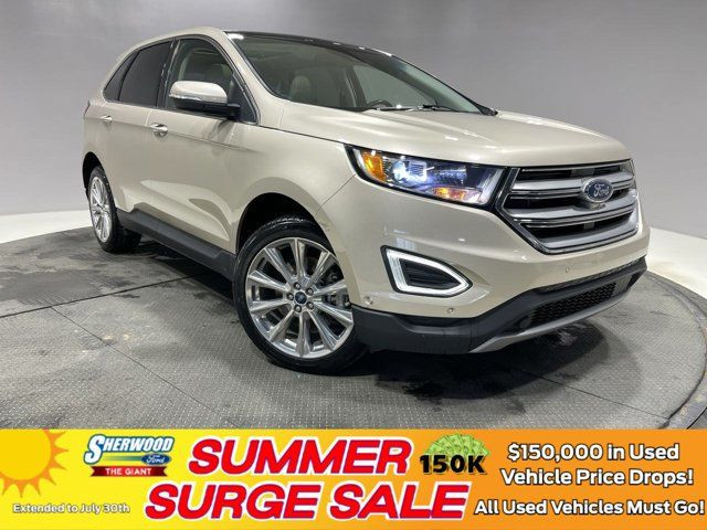 2018 Ford Edge Titanium - CLEAN CARFAX - ONE OWNER in Cars & Trucks in Strathcona County
