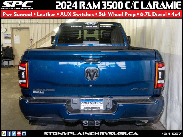 2024 RAM 3500 Laramie 4x4 Crew Cab 6'4 in Cars & Trucks in St. Albert - Image 3