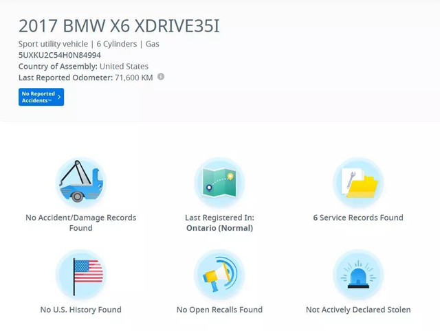 2017 BMW X6 xDrive35i in Cars & Trucks in City of Montréal - Image 3