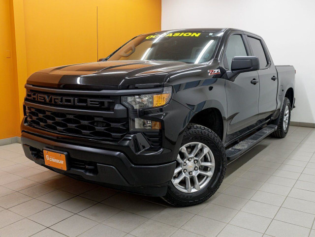 Chevrolet Silverado 1500 WT CREW 4X4 V8 *GR REMORQ* BEDLINER CAR in Cars & Trucks in Laurentides