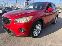 2014 Mazda CX-5 GT/Touring AWD noir avec intérieur en cuir avec toit ouvrant caméra de recul sièges... (image 8)