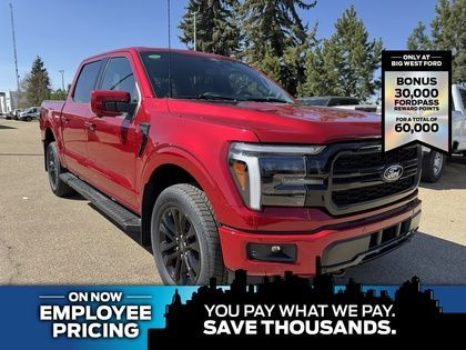 2025 Ford F-150 LARIAT 502A w/BLACK PKG, FX4, TOW/HAUL & MNRF in Cars & Trucks in Edmonton