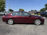 This 2014 Honda Accord Touring Sedan boasts a luxurious Basque Red Pearl II exterior and is ready to... (image 3)