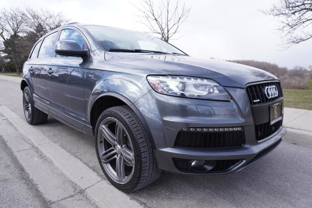  2014 Audi Q7 S-LINE / NO ACCIDENTS / LOADED / 7 PASS / STUNNING in Cars & Trucks in Mississauga / Peel Region - Image 3