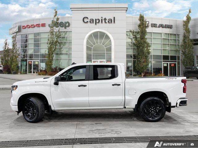 2023 Chevrolet Silverado 1500 Custom | Accident Free Carfax in Cars & Trucks in Edmonton - Image 2
