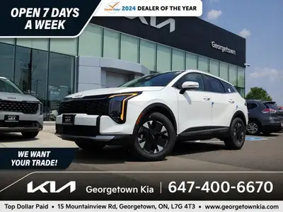 AVAILABLE NOW! 6.7L/100KM COMBINED FUEL ECNMY Do-it-all attitude meets hybrid power. The new Kia Spo...