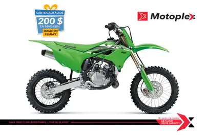 KX85 La moto KX85 propose aux amateurs la performance éprouvée de Kawasaki. La puissance proportionn...