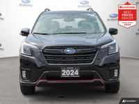 New Price! Odometer is 10052 kilometers below market average! Black 2024 Subaru Forester Sport AWD L... (image 7)