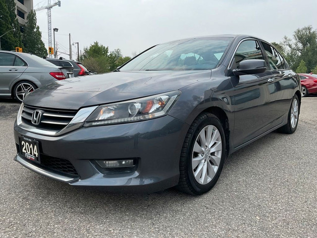 2014 Honda Accord EX-L Sedan - LTHR! BACK-UP/BLIND-SPOT CAM! SUN in Cars & Trucks in Kitchener / Waterloo - Image 3