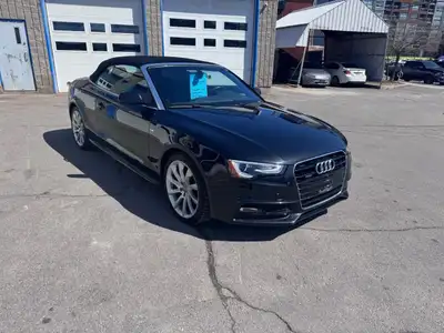WOW!! THIS HAS ONLY 89,000KM AND IS IN GREAT SHAPE! THIS CONVERTIBLE AUDI A5 TECHNIK WILL BE THE BEA...