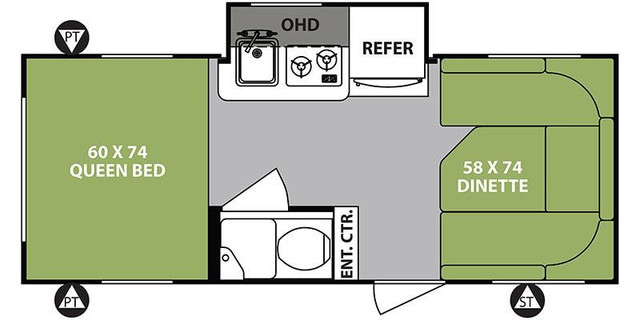 2018 Forest River RV R Pod RP-178 in Travel Trailers & Campers in Strathcona County - Image 2