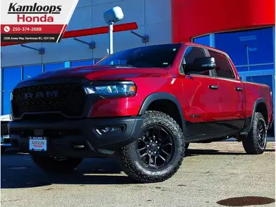 Pre-Owned 2025 Ram 1500 Rebel - Heated Steering Wheel | Heated Front Seats | Backup Camera | Navigat...