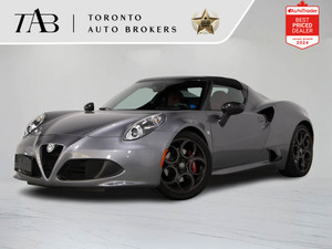 2017 Alfa Romeo 4C SPIDER | CARBON TRIM | RED INTERIOR
