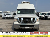 This 2017 Nissan NV2500 Zanotti Reefer/Freezer, fully insulated cargo area, fully certified, NO acci... (image 5)